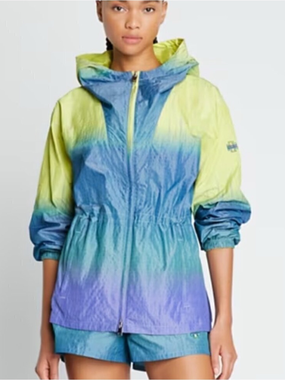 Tory Burch Ripstop Gradient Anorak Windbreaker